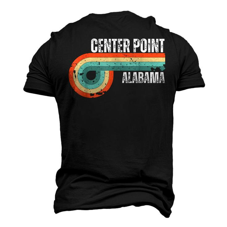 Center Point City Alabama State Vintage Retro Souvenir  Men's 3D Print Graphic Crewneck Short Sleeve T-shirt