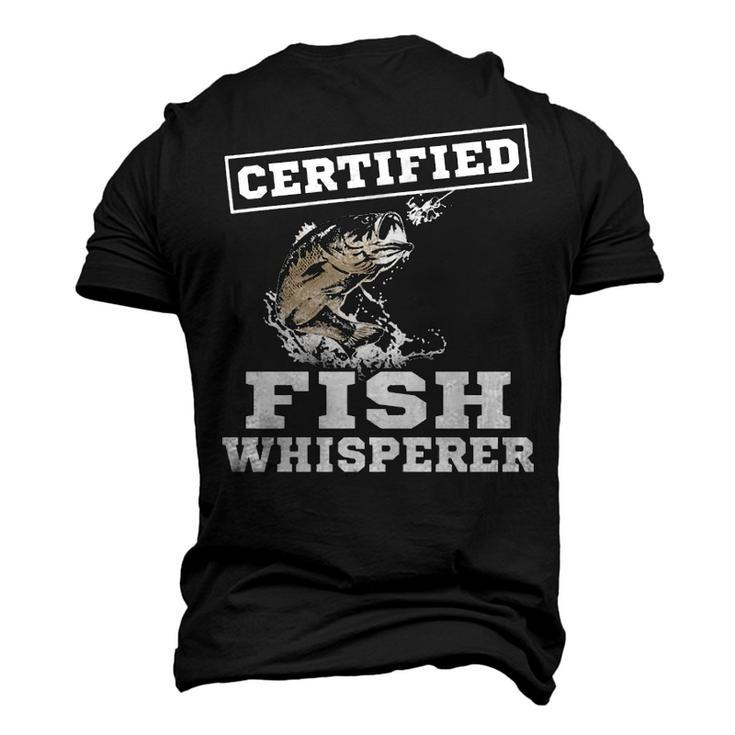 Certified Fish Whisperer V2 Men's 3D T-shirt Back Print