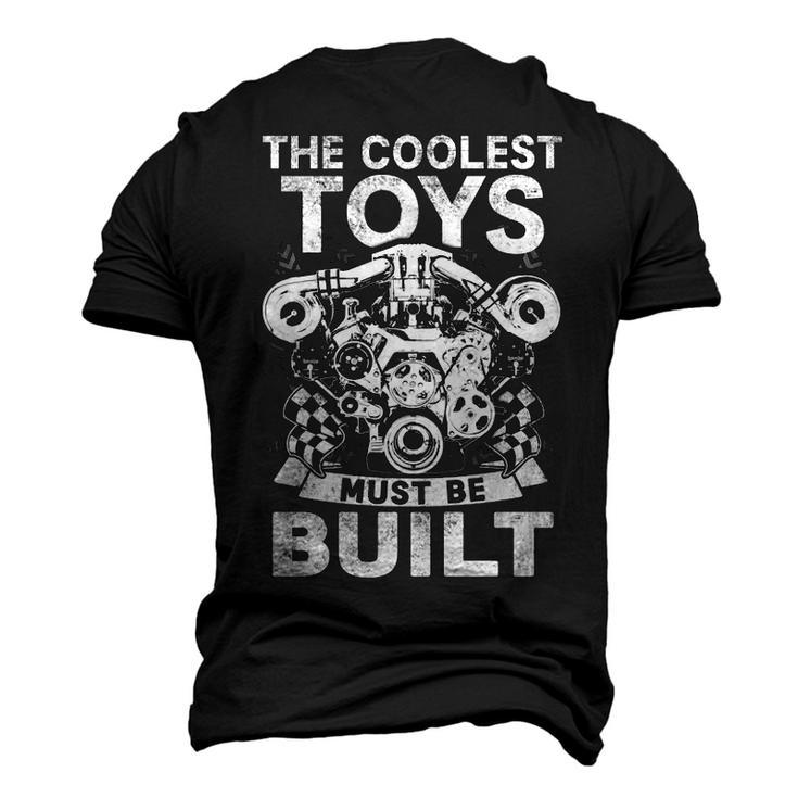 Coolest Toys - Built Men's 3D T-shirt Back Print