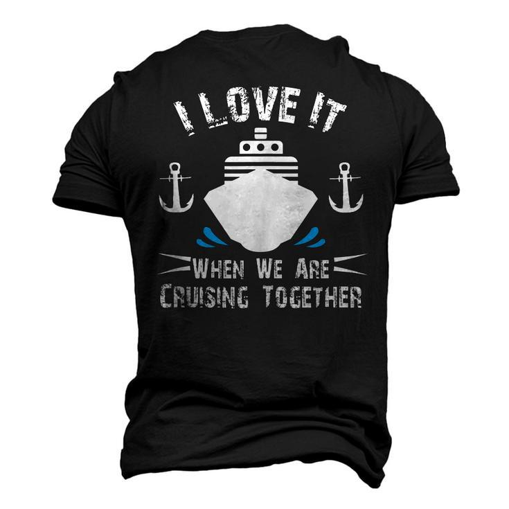 Cruise Ship I Love It When We Are Cruising Together  V2 Men's 3D Print Graphic Crewneck Short Sleeve T-shirt