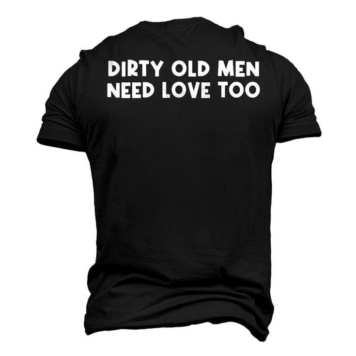 Dirty Old Men Men's 3D T-shirt Back Print