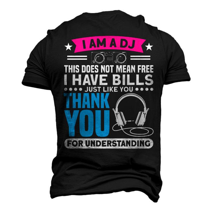Im A Dj For Dj Men's 3D T-shirt Back Print