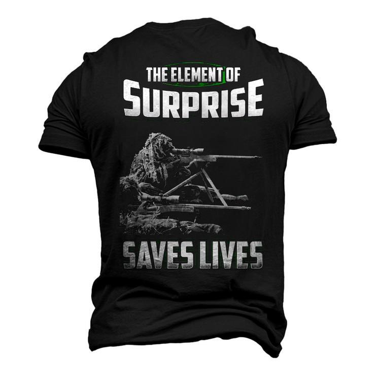 The Element Of Surprise Men's 3D T-shirt Back Print
