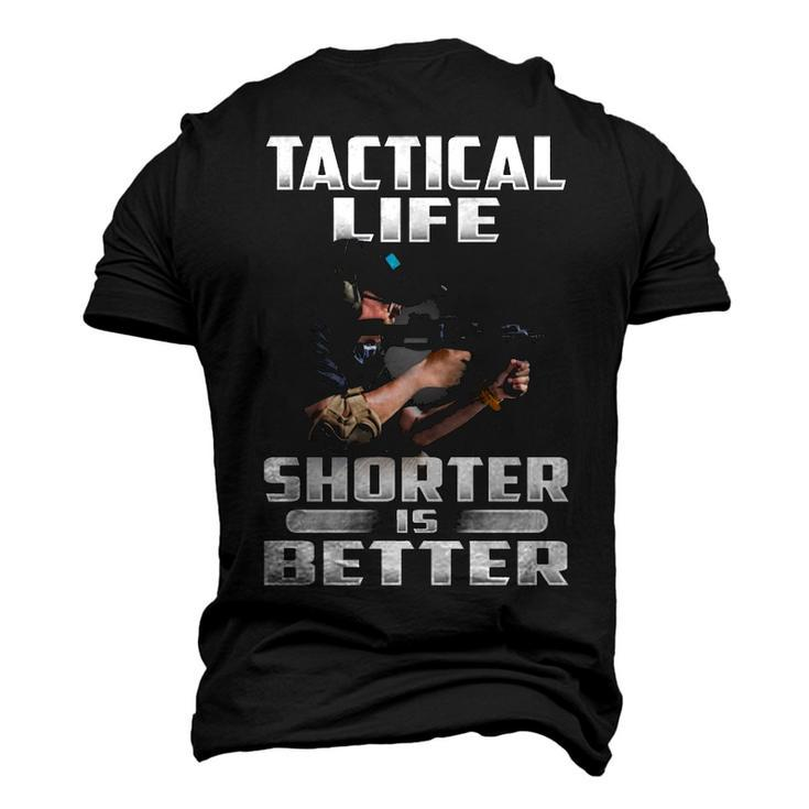 Shorter Is Better Men's 3D T-shirt Back Print