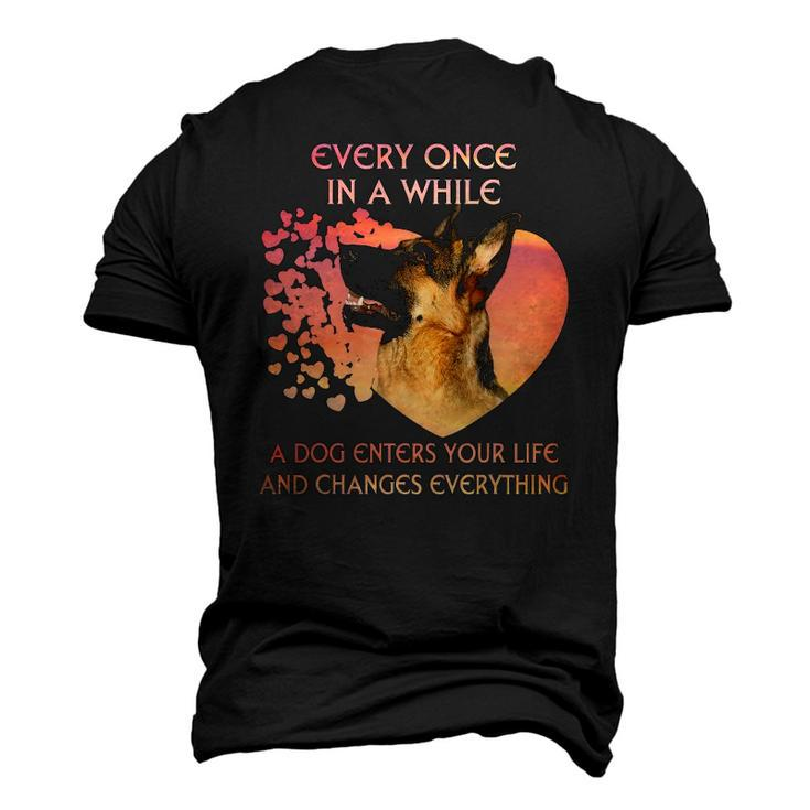 Every Once In A While A Dutch Shepherd Enters You Life Men's 3D T-Shirt Back Print