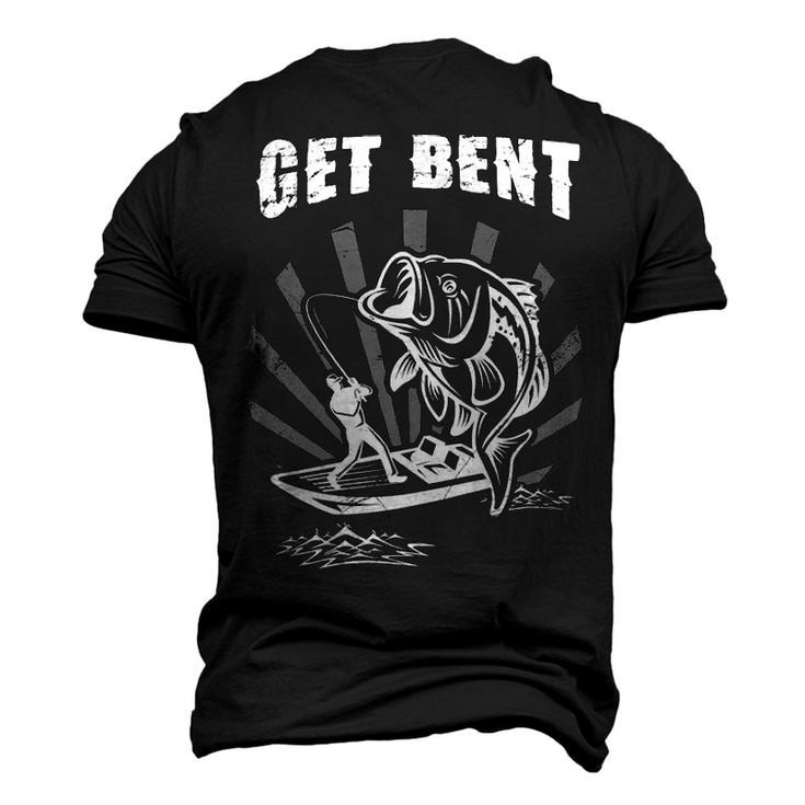 Fishing - Get Bent Men's 3D T-shirt Back Print