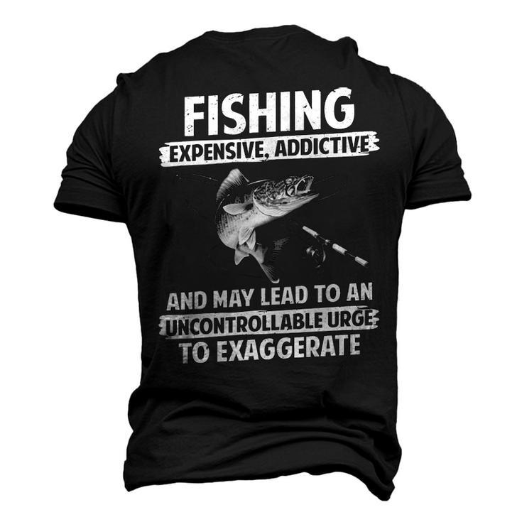 Fishing - Expensive Addictive Men's 3D T-shirt Back Print