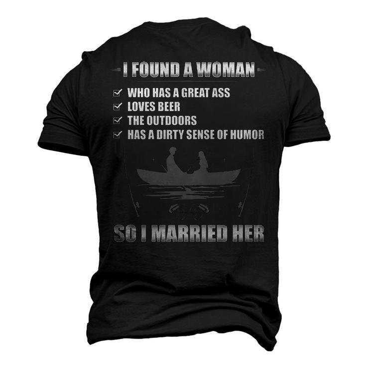 I Found A Woman Men's 3D T-shirt Back Print