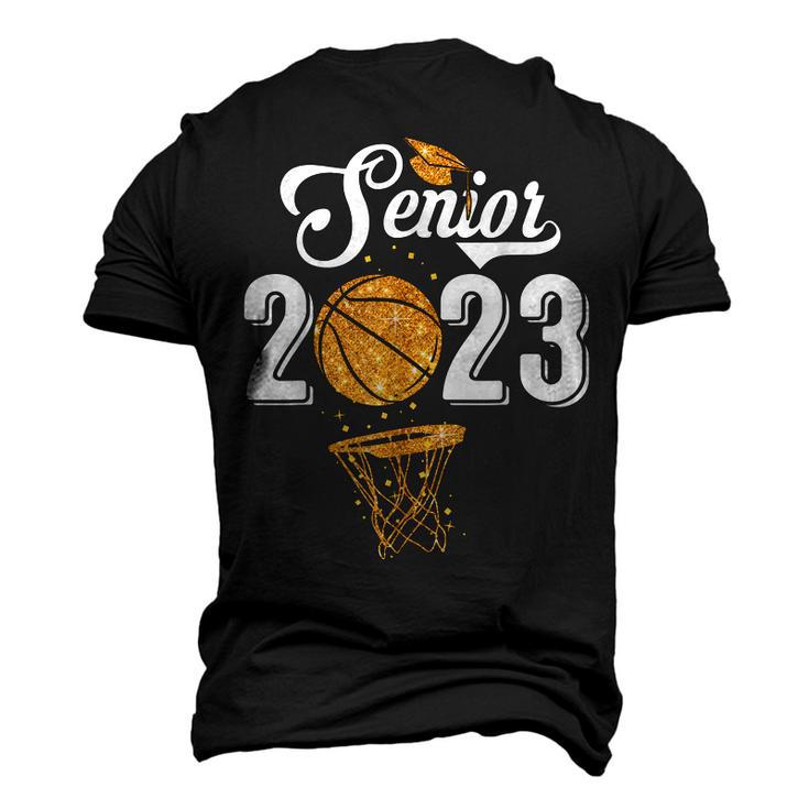 Graduate Senior Class 2023 Graduation Basketball Player  Men's 3D Print Graphic Crewneck Short Sleeve T-shirt