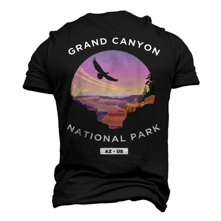 Grand Canyon Arizona Us National Park Travel Hiking Men's 3D T-shirt Back Print