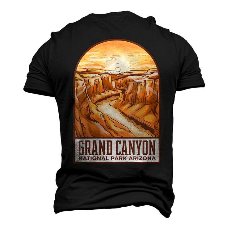 Womens Grand Canyon National Park Arizona Souvenir Nature Hiking Men's 3D T-shirt Back Print