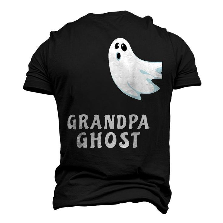 Grandpa Ghost Funny Spooky Halloween Ghost Halloween Dad  Men's 3D Print Graphic Crewneck Short Sleeve T-shirt
