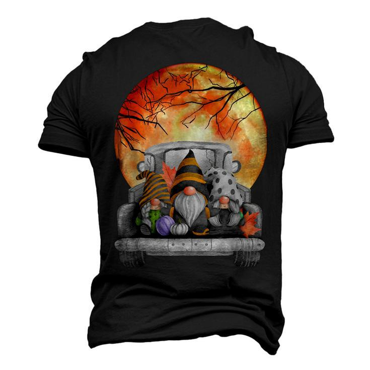 Harvest Fall Halloween Moon Gnomes Truck Bed Goth Cute Spook Men's 3D T-shirt Back Print