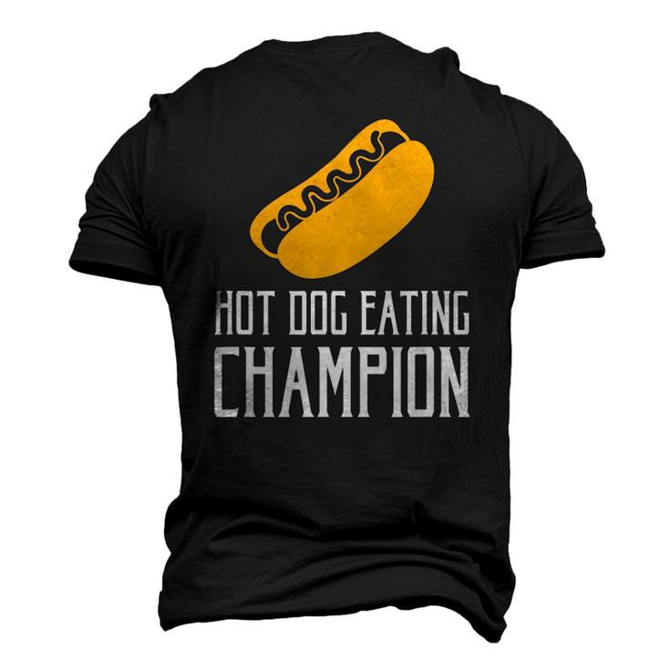 Hot Dog Eating Champion Fast Food Men's 3D T-Shirt Back Print