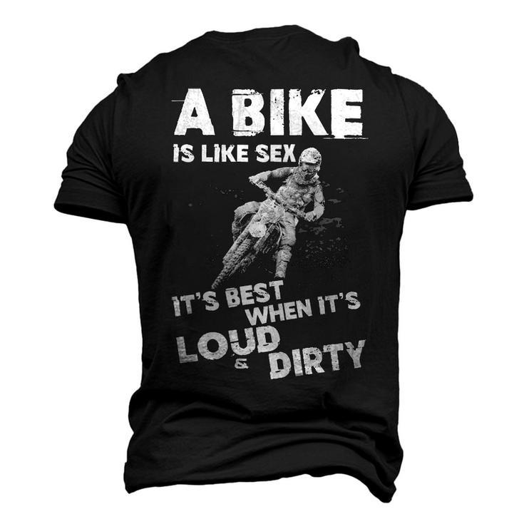 Its Best When Its Loud & Dirty Men's 3D T-shirt Back Print