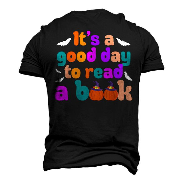 Its A Good Day To Read A Book Book Lovers Halloween Costume Men's 3D T-shirt Back Print