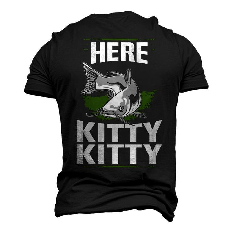 Here Kittty Men's 3D T-shirt Back Print
