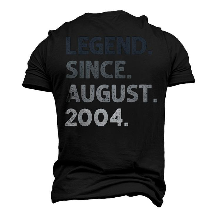 Legend Since August 2004  18 Years Old 18Th Birthday  Men's 3D Print Graphic Crewneck Short Sleeve T-shirt