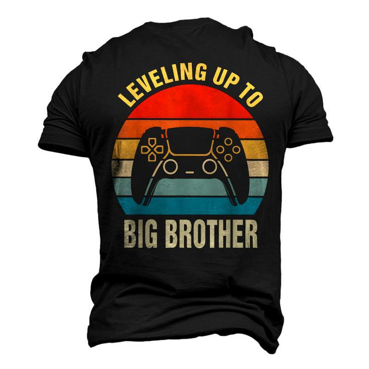 Leveling Up To Big Brother 2022 Funny Gamer Boys Kids Men  Men's T-shirt 3D Print Graphic Crewneck Short Sleeve Back Print