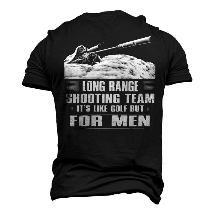 Long Range Team Men's 3D T-shirt Back Print