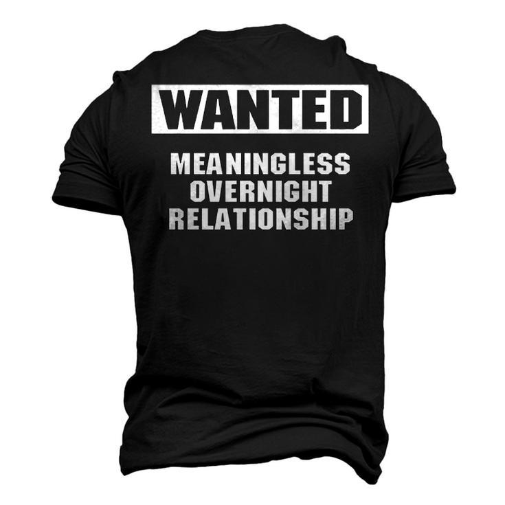 Meaningless Relationship Men's 3D T-shirt Back Print