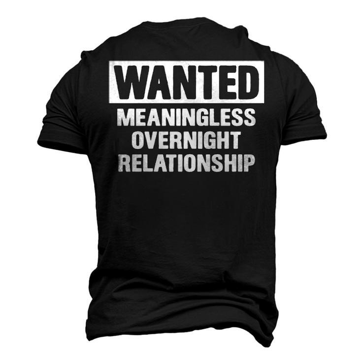 Meaningless Relationship V2 Men's 3D T-shirt Back Print