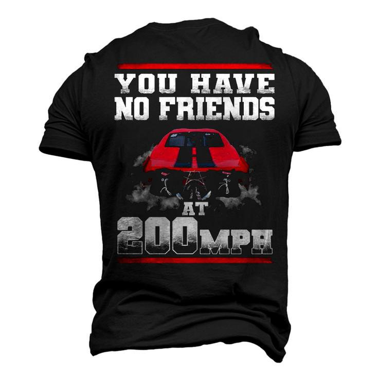 No Friends Men's 3D T-shirt Back Print