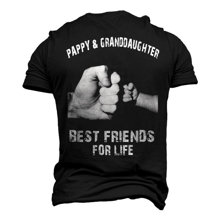 Pappy & Granddaughter - Best Friends Men's 3D T-shirt Back Print
