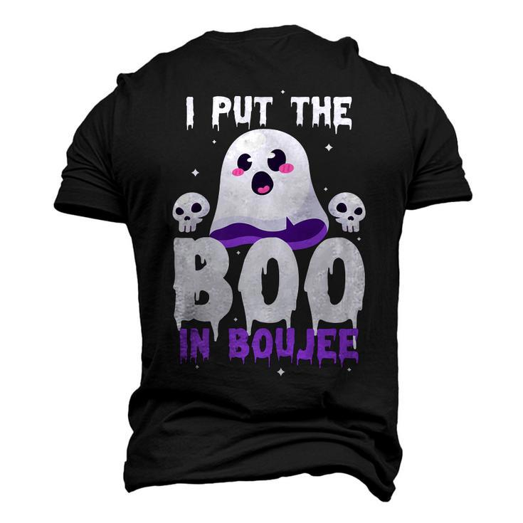 I Put The Boo In Boujee Cute Ghost Halloween Men's 3D T-shirt Back Print