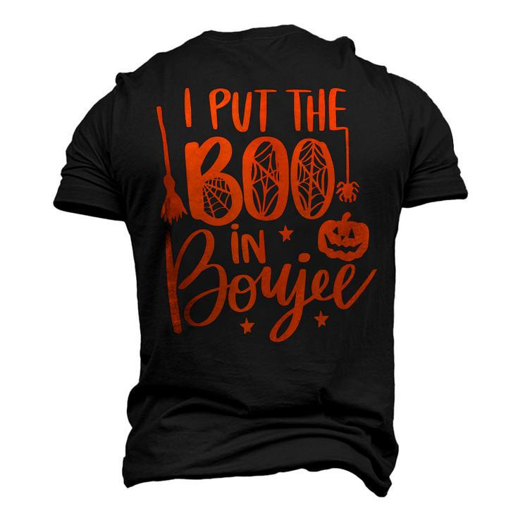 I Put The Boo In Boujee Halloween Cute Men's 3D T-shirt Back Print