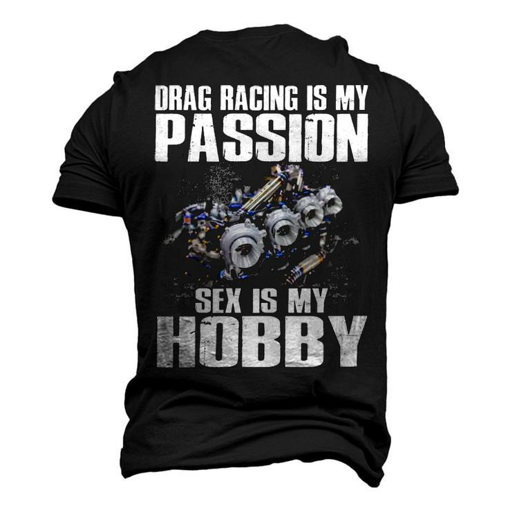 Racing Is My Passion Men's 3D T-shirt Back Print