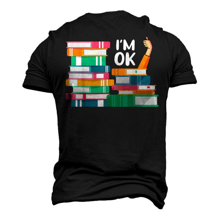 Reading Book Lovers Im Ok National Book Lovers Day  Men's 3D Print Graphic Crewneck Short Sleeve T-shirt