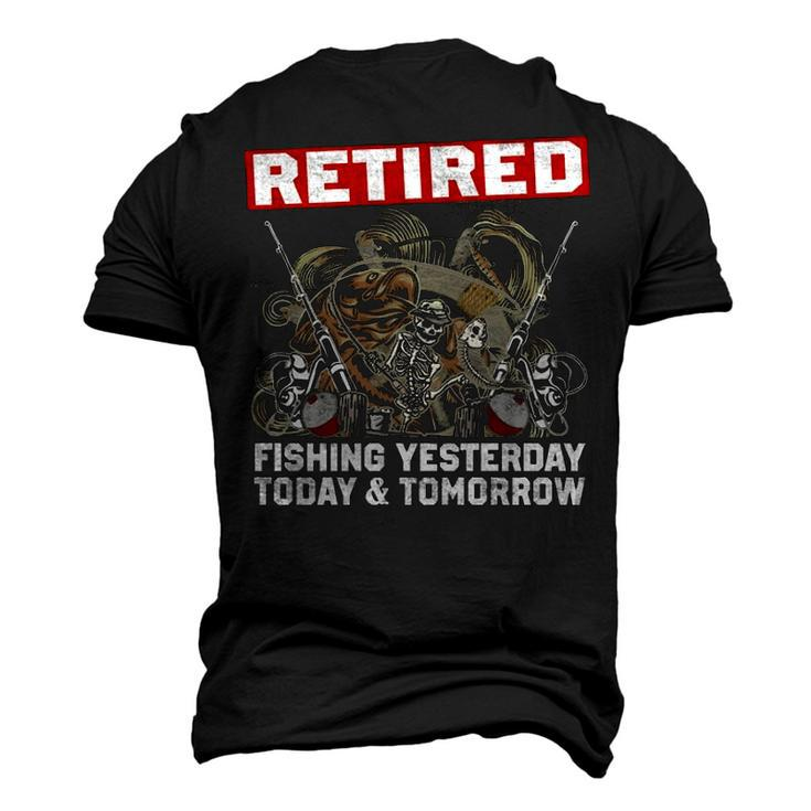 Retired Fishing Everyday Men's 3D T-shirt Back Print