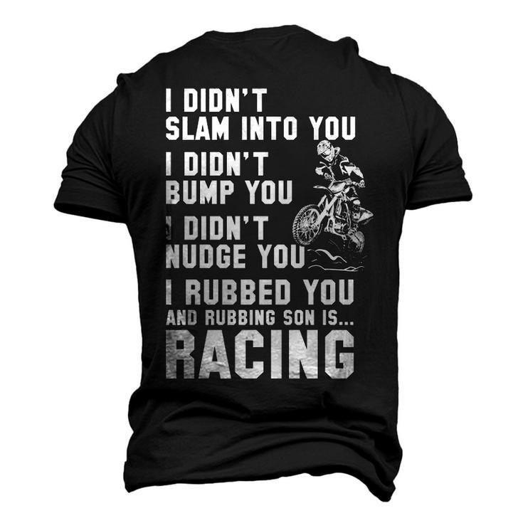 Rubbing Is Racing Men's 3D T-shirt Back Print