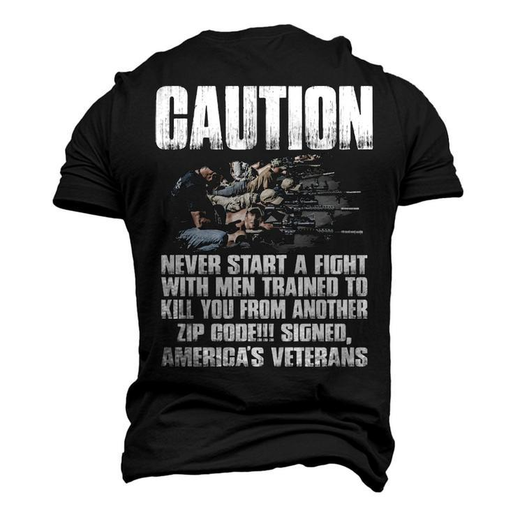 Start A Fight Men's 3D T-shirt Back Print