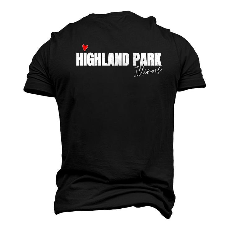 Strong Chicago Highland Park Illinois Shooting Men's 3D T-shirt Back Print