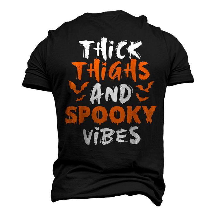 Thick Thighs And Spooky Vibes Halloween Costume Ideas Men's 3D T-shirt Back Print