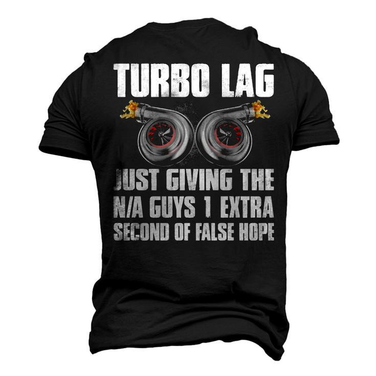 Turbo Lag Men's 3D T-shirt Back Print