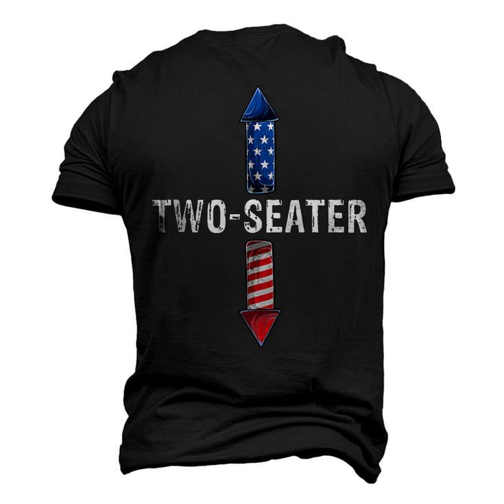 Two Seater 4Th Of July Day Vintage Men's 3D T-shirt Back Print