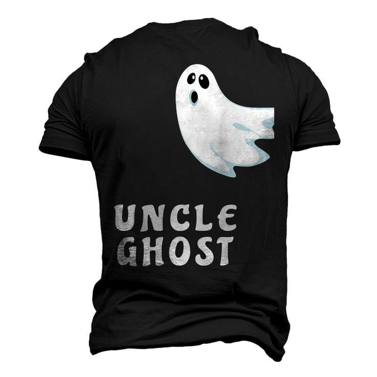 Uncle Ghost Funny Spooky Halloween Ghost Halloween Dad  Men's 3D Print Graphic Crewneck Short Sleeve T-shirt