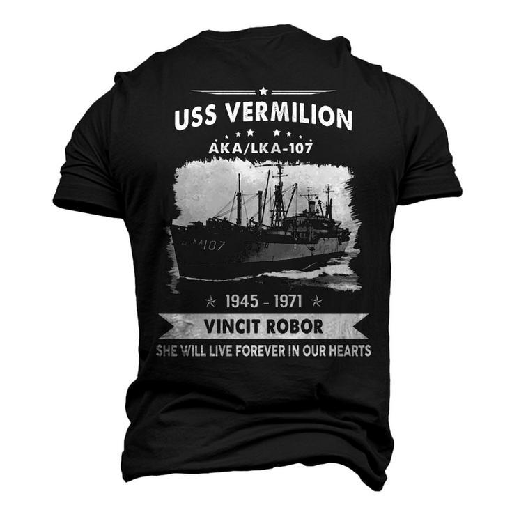 Uss Vermilion Aka  Men's 3D Print Graphic Crewneck Short Sleeve T-shirt