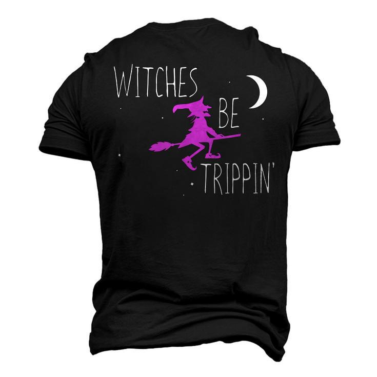 Witches Be Trippin Halloween Witch Cute Men's 3D T-shirt Back Print