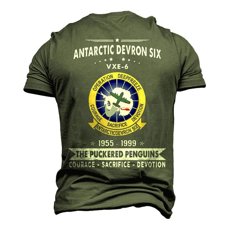 Antarctic Devron Six Vxe 6 Antarctic Development Squadron Men's 3D Print Graphic Crewneck Short Sleeve T-shirt