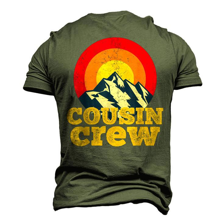 Cousin Crew Kids Matching Camping Group Cousin Squad Men's 3D T-shirt Back Print