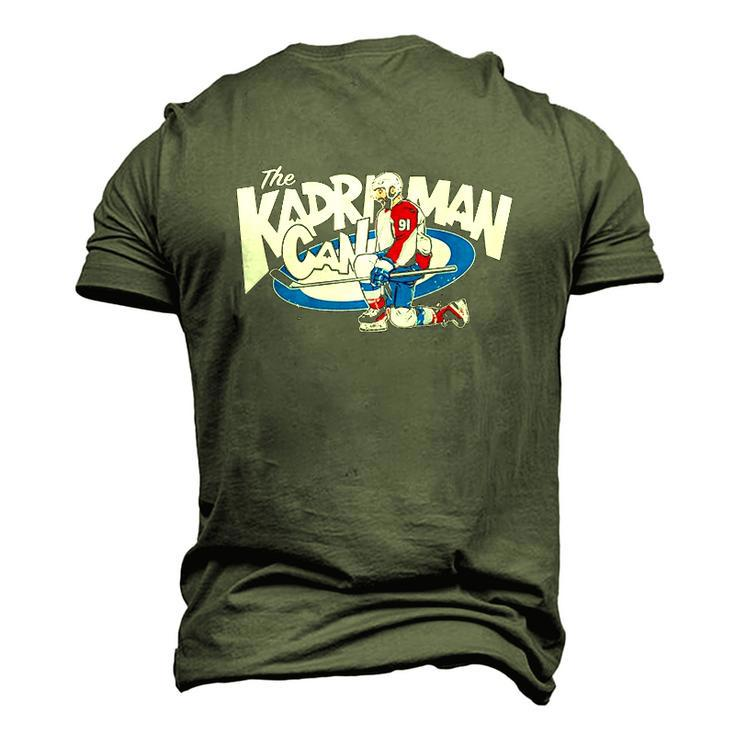 The Kadri Man Can Hockey Player Men's 3D T-Shirt Back Print