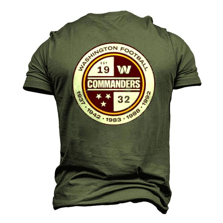 Washington Commanders Football Lovers Men's 3D T-Shirt Back Print
