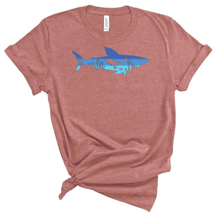 Great White Shark Diving Outfit Gift For Diver Women Men  V2 Women's Short Sleeve T-shirt Unisex Crewneck Soft Tee