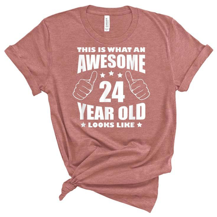 24Th Birthday Awesome Gift For Her 24 Year Old Daughter 1997  Unisex Crewneck Soft Tee