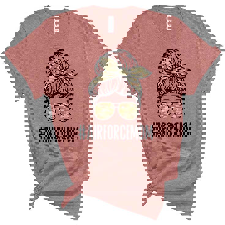 Air Force Mom Messy Bun Sunglasses Military Mom Mothers Day Women's Short Sleeve T-shirt Unisex Crewneck Soft Tee Air Force Mom Messy Bun Sunglasses Military Mom Mothers Day Women's Short Sleeve T-shirt Unisex Crewneck Soft Tee