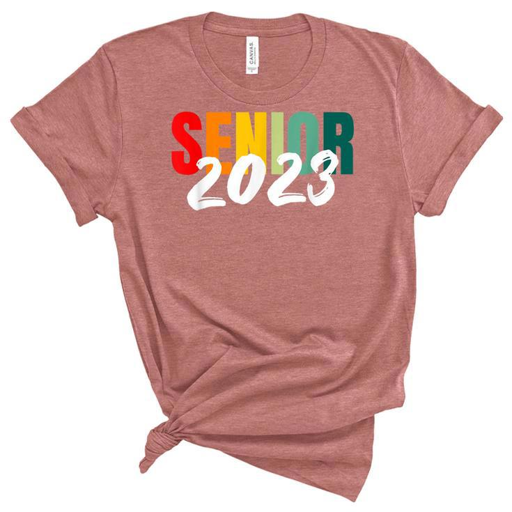 Class Of 2023 Senior 2023  Unisex Crewneck Soft Tee